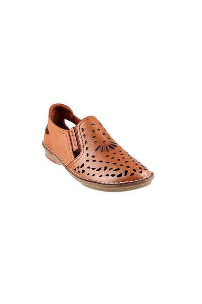CHOPPER Orthopedix 22157 Genuine Leather Anatomical Women's Perforated Summer Shoes