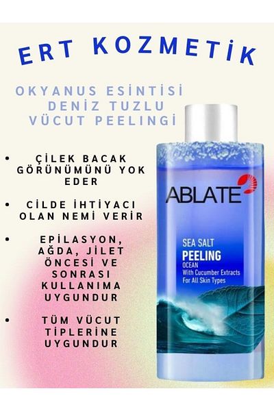 ABLATE Ocean Breeze Flavored Nourishing, Submerged Body Peeling 200 Ml.