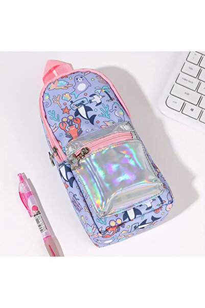 bundle island Trusa pentru creioane în formă de rucsac, suport pentru creioane