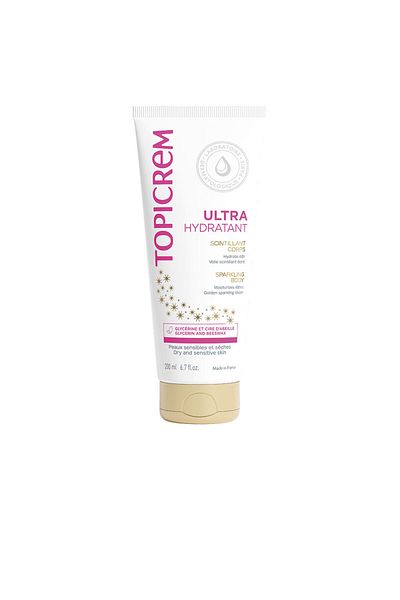 Topicrem Uh Ultra Feuchtigkeitsspendende Körpermilch Mit Goldenem Glanz Für Die Haut, 200 ml