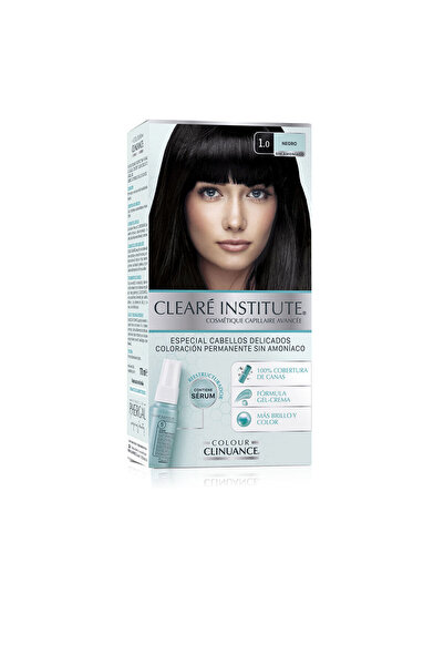 Clearé Institute Colour Clinuance Empfindliches Haar #1.0-schwarz 1 Einheit