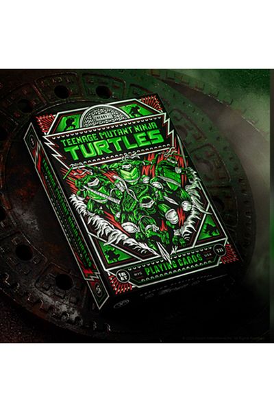 OyuncaklarÜlkesi Theory11 Teenage Mutant Ninja Turtles Premium Playing Card Limited Edition Collectable Playing Cards Snow