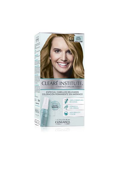 Clearé Institute Renk Clinuance Cabellos Delicados #6.3-rubio Oscuro Dorado Clearé Enstitüsü
