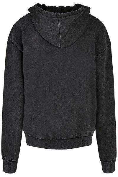 ABSOLUTE CULT Nightmare Before Christmas - Übergroßer Kapuzenpullover mit Acid-Waschung von Pumpkin King