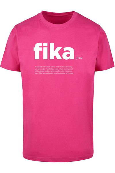 Mister Tee Herren Fika Definition Tee