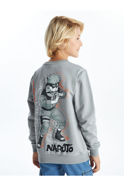LC Waikiki Lcwk Crew Neck Naruto Printed Long Sleeve Boy Sweatshirt