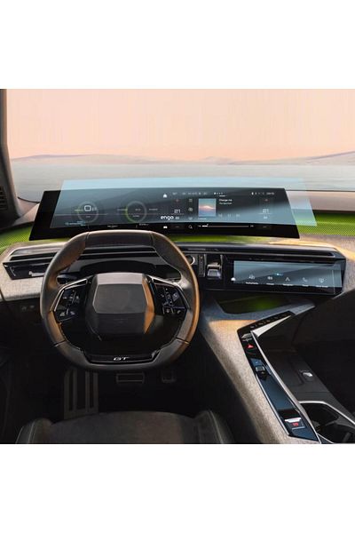Engo Peugeot 5008 Gt Screen Protector 21 Inch I-Cockpit Air Conditioning Screen