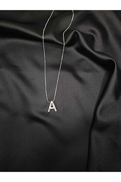 stainless steell Kişiye Özel "A" Harfi Kolye