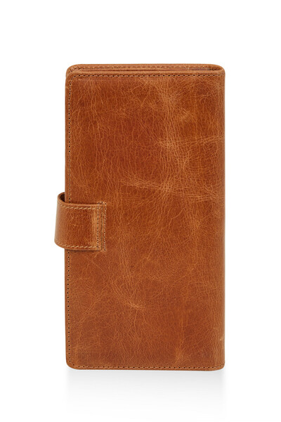 U.S. Polo Assn. U.S. Polo Assn. 23717-23718 Genuine Leather Phone Holder Handheld Portfolio Wallet Card Holder Taba