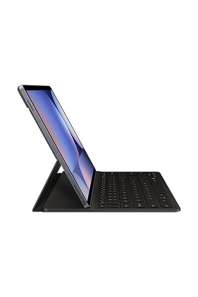 Samsung غطاء كتابي رفيع بلوحة مفاتيح لجهاز Galaxy Tab S10 Plus - أسود