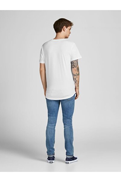 Jack & Jones Premium T-Shirt 5er-Pack Einfarbig Rundhals T-Shirt