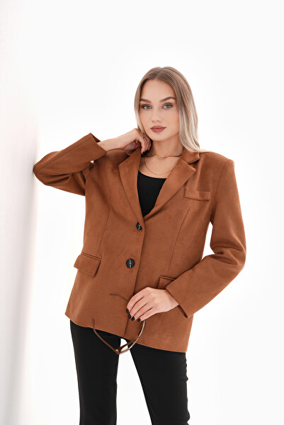 Pulli Collection Süet Tam Kalıp Yeni Sezon Ceket