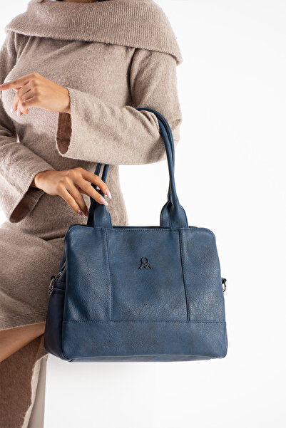 MEGA ÇANTA Γυναικεία τσάντα ώμου Mega Large Size από μαλακό συνθετικό δέρμα