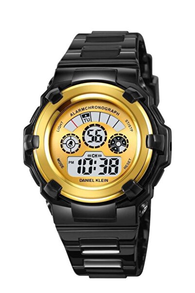 Daniel Klein Digital Kids Wrist Watch with Black Silicone Band - Kol Saa