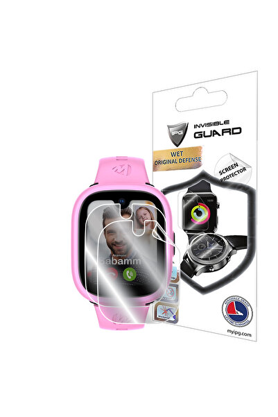 Ipg Wiky Watch 5 Plus Akıllı Çocuk Saati ile uyumlu IPG HydroGel Ekran Koruyucu (2 Adet)