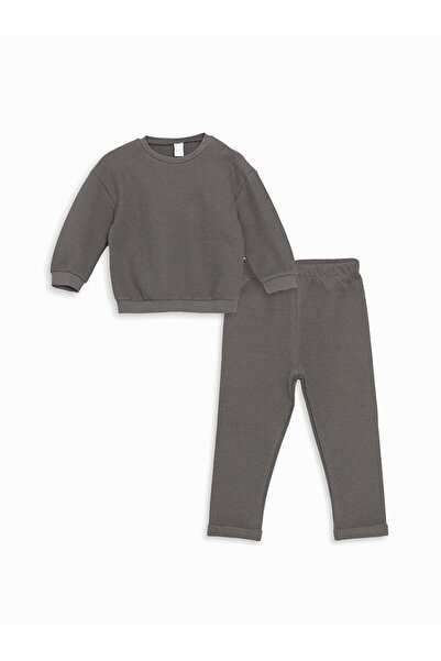 LC Waikiki Lcwk Crew Neck Boy Pajamas Set