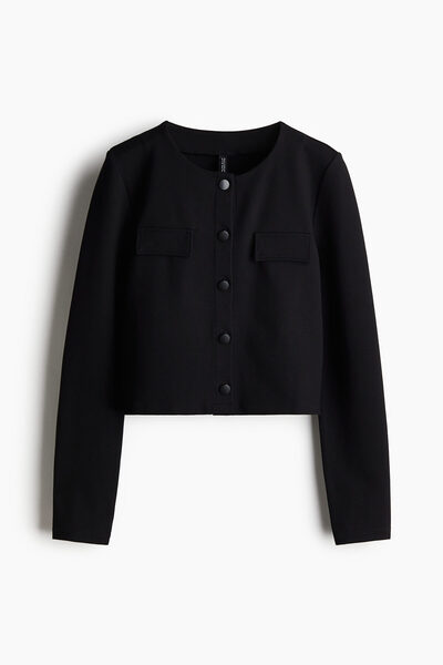 H&M Cep Detaylı Jarse Hırka