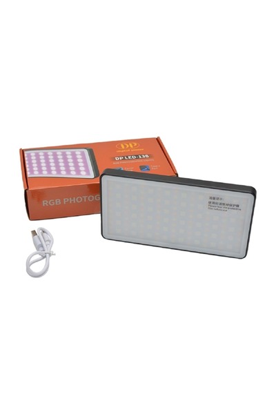 DP LED-138 Video Light RGB Led Video Efekt Işığı