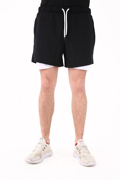 Scorp Extreme Pro κοντό κολάν ανδρικό σορτς μαύρο λευκό