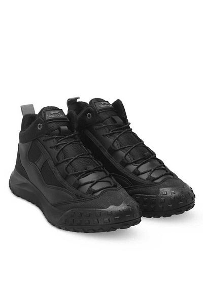 Slazenger Tolıa Ανδρικές Μπότες Μαύρες - Μαύρες Sa24oe004-596