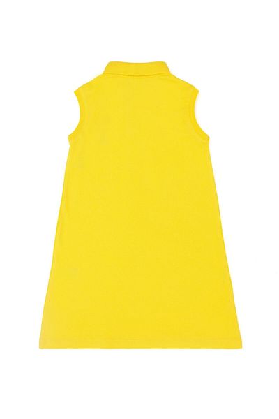 U.S. Polo Assn. Yellow Girl's Dress Polo Neck