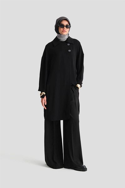 Armine 24k5605 Μοντέλο Black Wear Out με μισή επένδυση