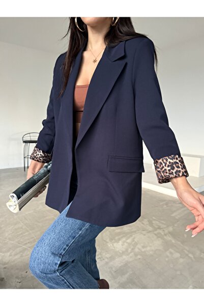 MYGİYİMİSTANBUL піджак леопардовий на підкладці