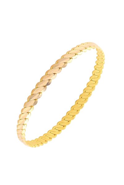 22 Ayar Mersin Burması Bilezik 15.00 Gr - M-347