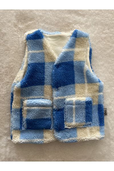 Flexi سترة سميكة بنمط منقوش