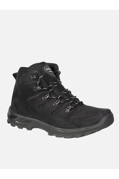 Scooter M5558Ns001 Black Nubuck Leather Waterproof Boots
