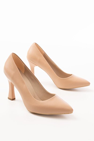 Aymood St-001 Nut Günlük 9 Cm Topuklu Stiletto Ayakkabı