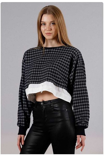 Semesia Match Shirt - Crop Sweatshirt