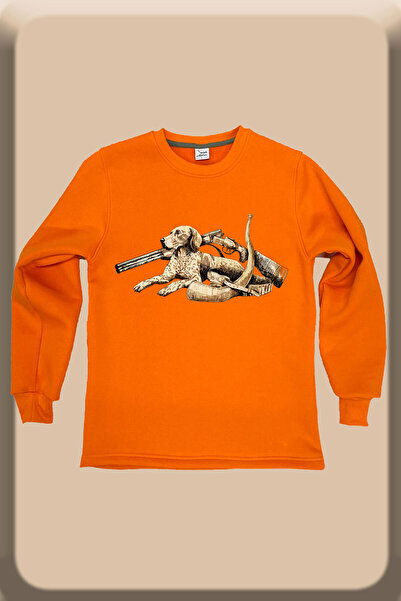 WİDİ Мисливство Мисливство Дика природа Мисливський собака Сеттер Ретривер Патрон Надрукований велосипедний комір Світшот