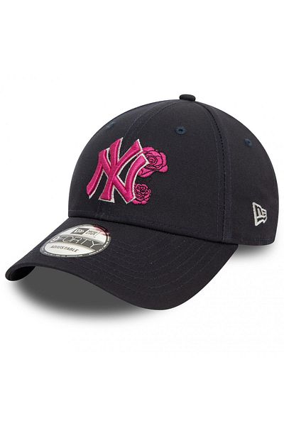 NEW ERA Унисекс шапка Flower Icon 9forty Neyyanco, тъмносиня