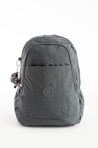 Çanta Trend Αδιάβροχο Υφασμάτινο Γκρι Unisex Τσάντα Ύψος 40cm Πλάτος 28cm