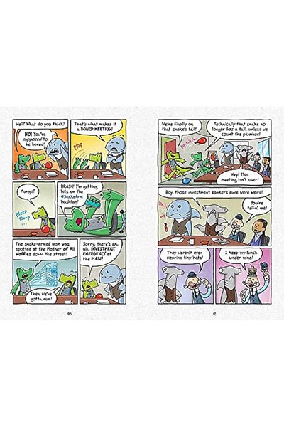 First Second Investigators: Off The Hook - مغامرة كتاب كوميدي للاستخدام المريح