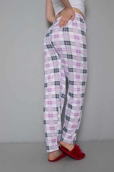 DONEX Thick Raised Fabric Printed Women's Pajama Bottoms