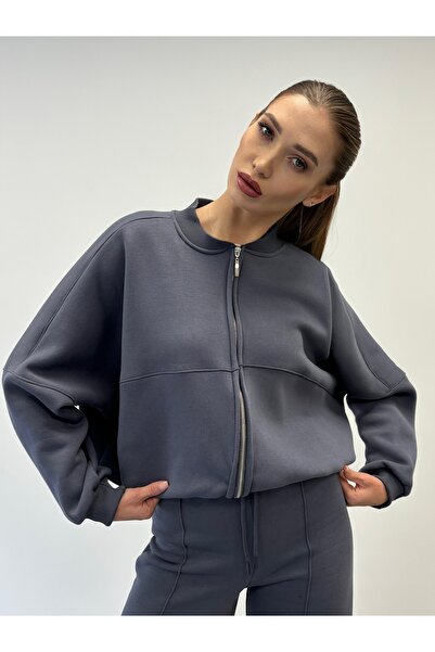 ossons Különleges Cotton Series 3 Thread Raster Bomber Cardigan tréningruha szett