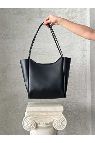 Sargınlar Suni Leather Soft Fabric Sleeve and Shoulder Bag