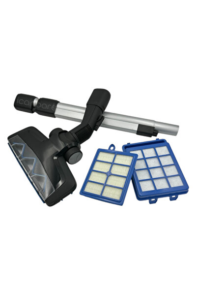 Parmis Cap de aspirație compatibil Philips XB 9185 Marathon Ultimate Tri Active Advance, țeavă de oțel și filtru Hepa