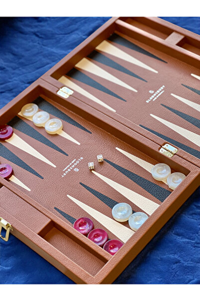 Bloomsbury İstanbul Bloomsbury Lifestyle Taba Deri Tavla - New Collection