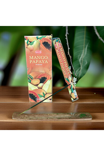 Hediye Kesesi Mango Papaya Hexa 20'li Çubuk Tütsü