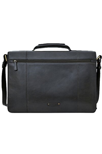 Hidesign Charles 03 Briefcase for Men | Premium Genuine Leather | Stylish & Functional | Black