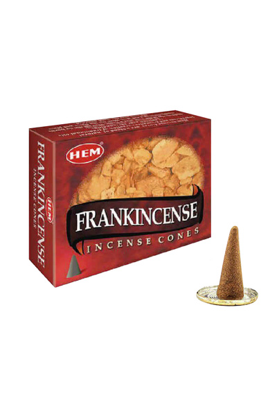 Hediye Kesesi Frankincense Konik Tütsü Mumu 10'lu