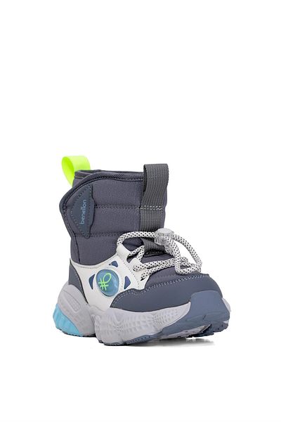 Benetton BNI-11081 Filet Boy Flat Boots Petrol