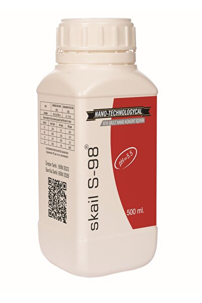 ÖZDEMİR KİMYA Skail S-98 500 ml 978 G / Lt Nano Kükürt