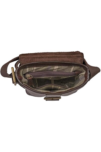 Hidesign Vespucci 01 Small Messenger Bag for Men – Genuine Leather, Brown, Stylish & Compact