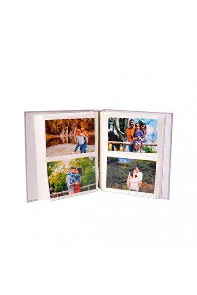 Hediye Kesesi 10x15 Lila Fotoğraf Albümü 120 Fotolu Özel Kutulu (4 Adet Foto ...