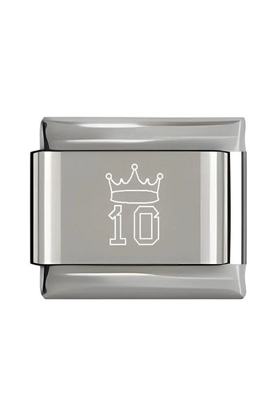 Sepetten Eve King Messi Model Steel Italian Charm