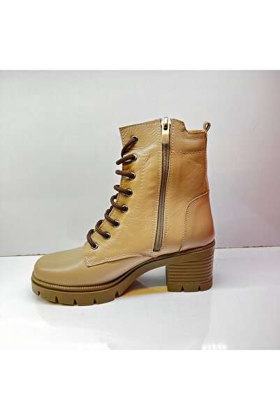 ENZO Kadın Hakiki Deri ve Ortopedik Bot
